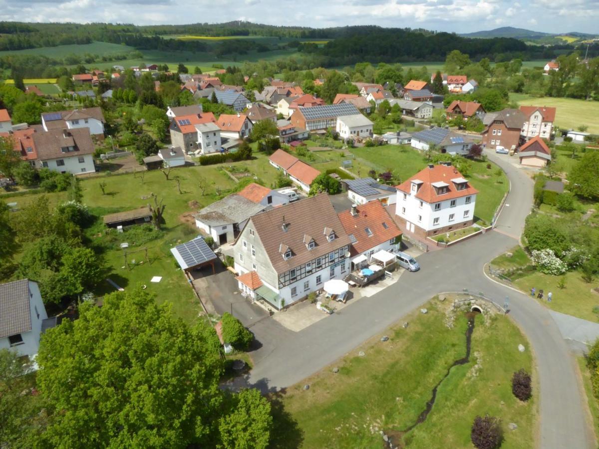 Ferienwohnung An Der Schlier Neuental Dış mekan fotoğraf
